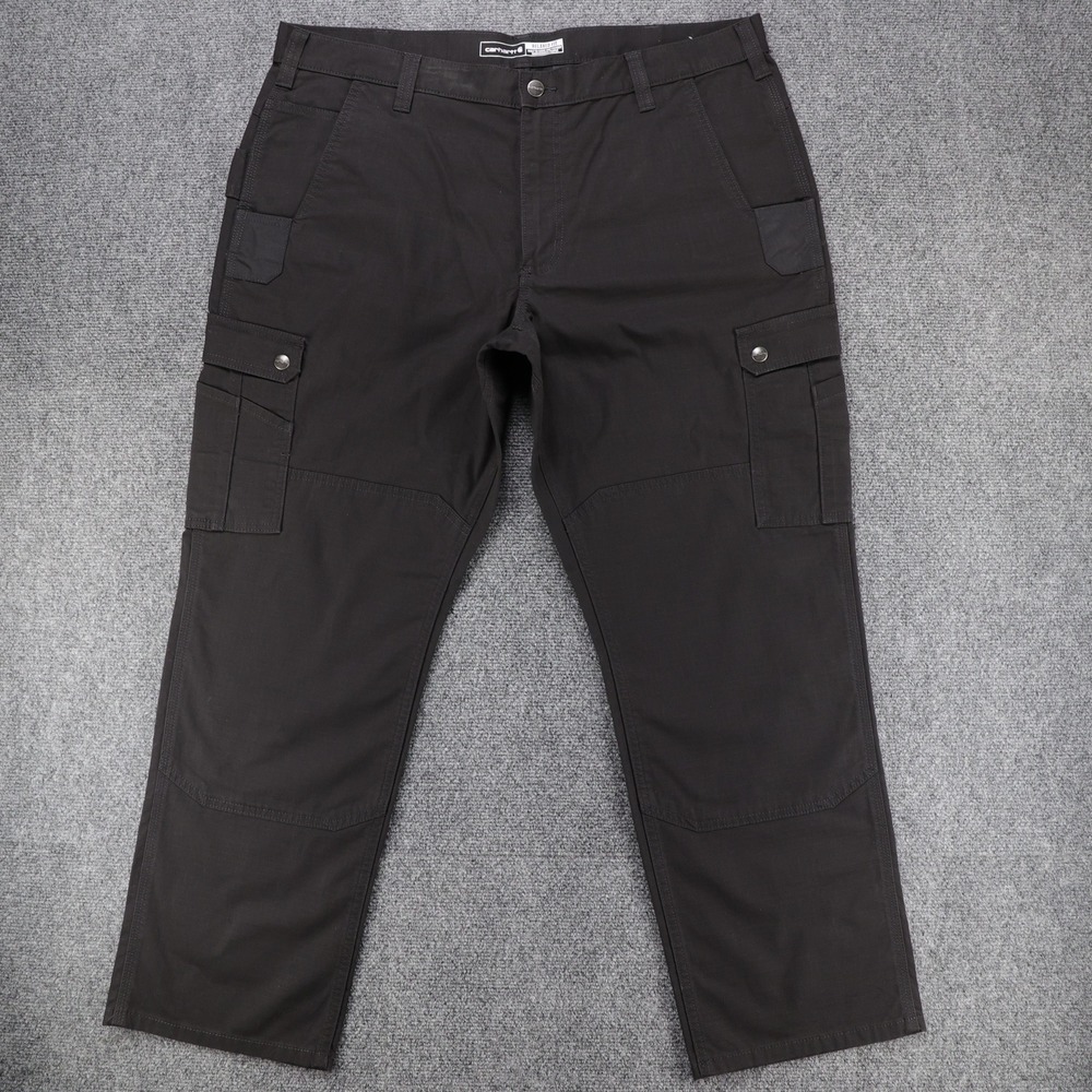 Carhartt Rugged Flex Relaxed Fit Rigby Cargo Work Pant Shadow Black 40x30